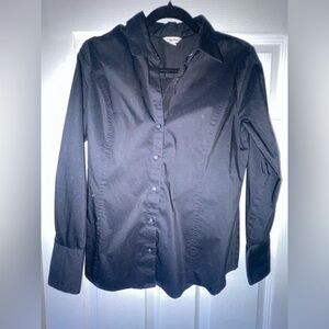 Calvin Klein Black Button-Down Shirt
